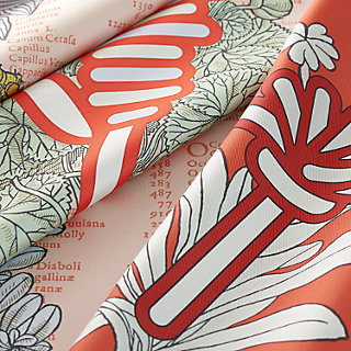Botanica Grafica double face scarf 90 | Hermès USA
